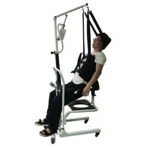 Auténtico cuidado en el hogar para <span class=keywords><strong>personas</strong></span> <span class=keywords><strong>mayores</strong></span> pacientes ancianos discapacitados quitarse los pantalones ayuda <span class=keywords><strong>a</strong></span> la movilidad elevador de transferencia Control eléctrico con eslinga - Product Image 1