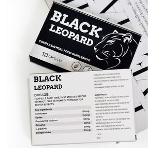 Cápsulas de suplementos dietéticos herbales masculinos adultos de alta calidad al por mayor para mejorar la vitalidad, la energía y el apoyo inmunológico - Product Image 4