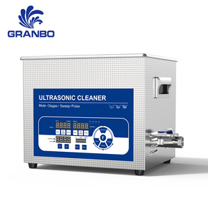 Pulitore a <span class=keywords><strong>Ultrasuoni</strong></span> Industriale Granbo Nuovo 10L con Vasca in Acciaio Inox, Frequenza 40KHz, Timer e Riscaldatore per Pulizia Gioielli - Product Image 3
