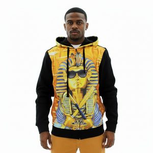 Sudaderas con capucha de sublimación de lana de poliéster 100% personalizadas para mujeres y hombres unisex Sudaderas con capucha con patrón 3D con logotipo bordado - Product Image 1