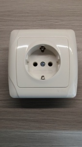 Presa a Muro Europea AGUX a Controllo Singolo Nascosta, Materiale ABS, 10A, 2 Uscite, IP20, 110V/220V - Product Image 5