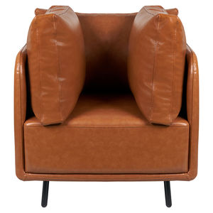 Sillón Individual Moderno de Cuero PU Refrigerante para Salones de Belleza, Apartamentos, Hoteles, Técnicos de Uñas y Uso en Sala de Estar - Product Image 3