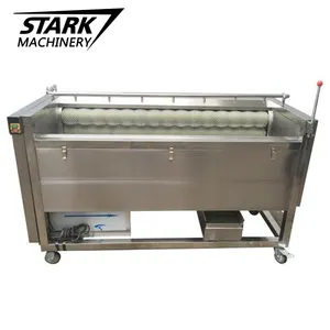 Factory Price Industrial Carrot Potato And Vegetable Washing Cleaning Peeling Machine Sweet Potato Washer