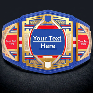 Cinturón de Campeonato de Metal Puro Personalizado de la Mejor Calidad para Taekwondo, Lucha Libre, Boxeo, Samurai, Karate, Judo, Grappling, Jiu-Jitsu - Product Image 1