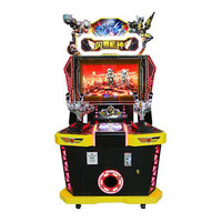 Meilleure vente centre d'attractions jeu d'arcade pistolet simulateur arcade machine de jeu en mouvement complet grossiste