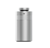 Diffuseur d'huiles essentielles sans fil pour voiture, vaporisateur métallique, purificateur d'air, humidificateur, rafraîchisseur d'atmosphère, brume LED USB