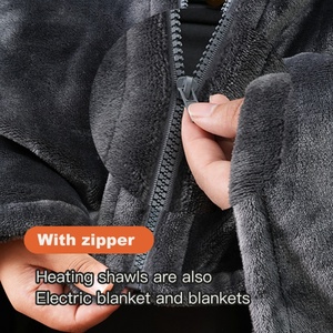 Portable Graphene Infrared <b>Heat</b> Blanket Multifunctional Electric with Temperature Control for Winter Use in Household Outdoor RV - Product Image 4
