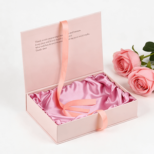 Custom Luxury Gold Foil Coated Paper Magnetic Gift Boxes for Cosmetics Skincare <b>Set</b> - Product Image 1