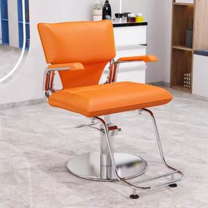 Sillón de peluquería ajustable y giratorio para corte de cabello, sillón para tinte en caliente, silla de corte de cabello - Product Image 2