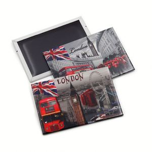 Customized 3D Country City Switzerland France Landmark Souvenir <b>Fridge</b> Engraved Refrigerator Magnet Metal Custom - Product Image 6