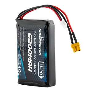 Batterie au lithium spéciale RadioMaster TX16S BOXER pour télécommande, 6200mAh 2S, longue durée, pour émetteur RC - Product Image 4
