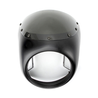 Accessoires de moto pour Sportster Touring Cafe Racer Protecteur de phare de moto 7 pouces Carénage de pare-brise