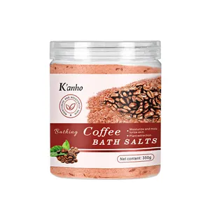 Kanho Coffee Bath Salt Himalayan Ocean Natural No Irritation Relax Bath Epsom Herbal Bath Herbal Sea Salt