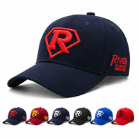 Casquettes de baseball bicolores avec logo personnalisé, broderie 3D en relief, 6 panneaux, en coton, ajustables, pour sports de plein air, style trucker, vente en gros