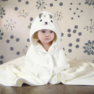 MultiTex International, vente chaude, cape à capuche rectangulaire en flanelle polaire douce en polyester, anti-enfants, motif EF, tricotée, pour tous - Product Image 3