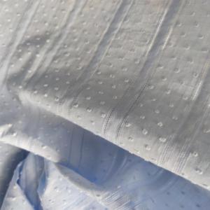 Tissu jacquard à pois en coton 100% de 22 couleurs en stock, utilisé pour les jupes, les manteaux, les lits, les vêtements pour bébés et enfants - Product Image 2