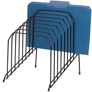 Metal Incline Desktop <b>File</b> Sorter 8 Compartments <b>File</b> <b>Organizer</b> Desk <b>Organizer</b> - Product Image 4