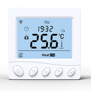 Temperature Controller R3W.716 Large Screen LCD Smart Wi-Fi Thermostat 16A Weekly-<strong>programmable</strong> Thermostat Anti-Flammable PC - Product Image 2