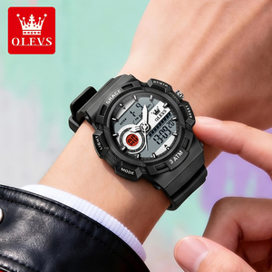 <span class=keywords><strong>Montre</strong></span>-bracelet numérique OLEVS 1121 tendance, OEM, de luxe, avec logo personnalisé, étanche, lumineuse, sportive, cool, pour femme, cadeau, <span class=keywords><strong>montre</strong></span> électronique - Product Image 2