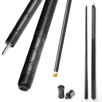 TAVON Vente en gros de queues de billard radiales personnalisées de haute qualité, 100% fibre de carbone, texture 3K, enveloppe en cuir véritable, pour snooker professionnel
