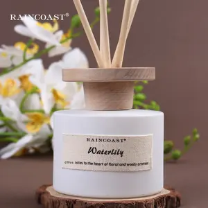 RAINCOAST Hot Venda Melhor Personalizado Aroma Difusor Difusor de Lingüeta com Etiqueta de Tecido Designer de Casa