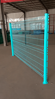 Hoogbeveiligde 3D gebogen gelaste gaashekwerkpanelen, PVC-gecoat, anti-roest, weerbestendig, industrieel en commercieel hekwerk