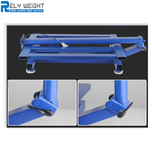 TCS Beste Qualität <span class=keywords><strong>150kg</strong></span>/300kg Elektronische Preiswaage Wiegeplattform mit Rädern - Product Image 4