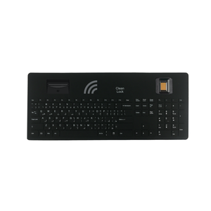 OEM New Fingerprint Reader Scissor Smart Carder 108-key Wired <b>Keyboard</b> Information security protected <b>keyboard</b> - Product Image 1