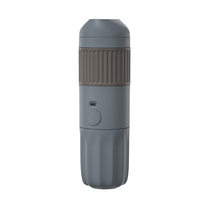 Machine à café portable sans fil, mini-extracteur d'espresso alimenté par batterie pour la randonnée, le bureau et les trajets quotidiens