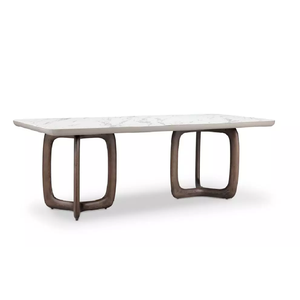 ชุดรับประทานอาหารสุดหรู<span class=keywords><strong>Serval</strong></span>ขนาดโต๊ะรับประทานอาหารหินอ่อนธรรมชาติ - Product Image 1