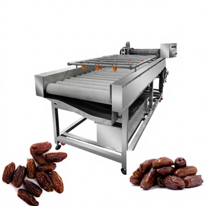 Automatic Medjool Date Washing Cleaning Drying Line Machine Small Dates Washing Without Water and Sorter - Product Image 1