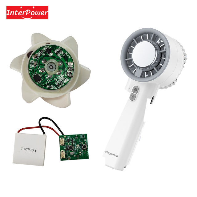 Smart Temp Control Cooling Fan PCBA Driver Board BLDC Motor Drive Handheld Fan Motherboard HW/SW Custom Development