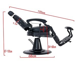 เก้าอี้ตัดผมแบบเอนได้สำหรับช่างตัดผม - Product Image 2