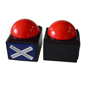 Caja de Alarma con Botón Rojo y Luz Sonora para Juegos de Preguntas y Respuestas, Fiestas y Espectáculos - Product Image 5