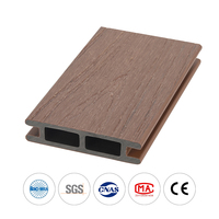 Clôture extérieure en WPC co-extrudé, design européen, imperméable, résistant à l'humidité, ignifuge, écologique, texturée, durable