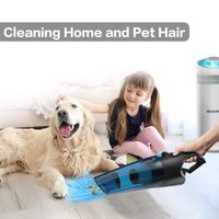 Aspirateur portable Aspiration puissante sans fil Aspirateur de voiture intérieur sans fil intelligent humide et sec