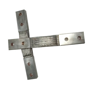 Barramento trançado cobre atual alto chapeado lata personalizada para equipamentos elétricos - Product Image 1