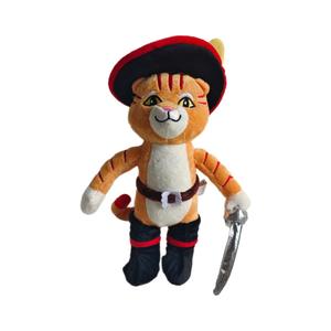 Nouvelle peluche de style anime avec bottes, inspirée du <span class=keywords><strong>film</strong></span> pour chats, best-seller transfrontalier, en stock, vente directe - Product Image 5