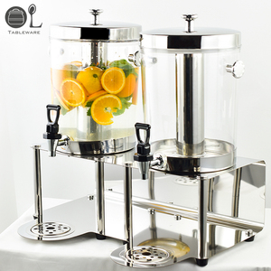 Distributore di bevande Self-Service in acciaio inox 8L distributore di <span class=keywords><strong>acqua</strong></span> fredda e succo di latte per il tè succo di Soda - Product Image 6