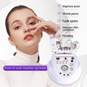 5 in 1 Multifunction Beauty Salon Equipment Facial <strong>Machine</strong> With Microdermabrasion/skin Scrubber/<strong>micro</strong> Current/hot Cold Hammer - Product Image 3