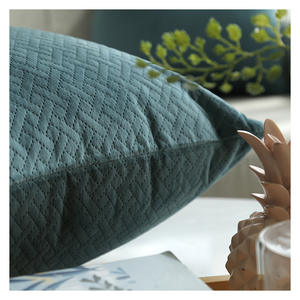 Funda de Almohada Moderna de Tela, Color Sólido, Cuadrada, de Algodón y Lino, Decoración del Hogar, Estilo Nórdico, Transpirable, para Sofá y Dormitorio - Product Image 5