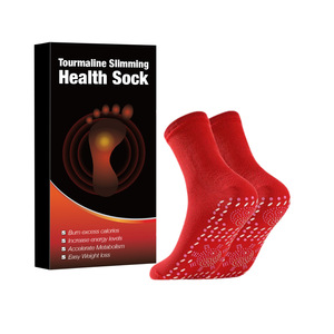 Vente en gros de <span class=keywords><strong>chaussettes</strong></span> antibactériennes <span class=keywords><strong>auto</strong></span>-<span class=keywords><strong>chauffantes</strong></span> pour thérapie magnétique pour hommes et femmes, en <span class=keywords><strong>tourmaline</strong></span>, amincissant, équipage décontracté, en nylon solide et régulier - Product Image 3