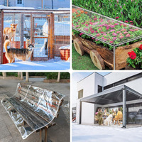 8x10 pieds clair vinyle PVC bâche plastique vinyle rideau Transparent Patio pour fenêtre feuilles jardin Camping tente couverture porche auvent