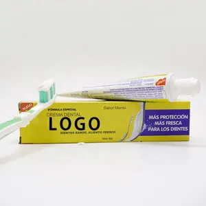 Basic Clean Mint Flavor Menta Big Project Purchase Tooth Paste Good Quality Toothpaste With Factory Price