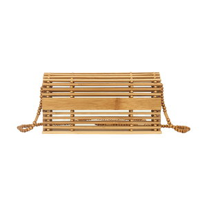Bolsos de Mano Tejidos a Mano de Bambú, Estilo Bohemio, con Forro de Poliéster, para Mujer, Ideales para Viajes, Venta al Por Mayor - Product Image 1
