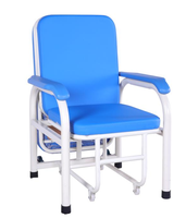 Lit de chaise d'accompagnement d'hôpital pliable robuste-Matelas en mousse à mémoire de forme pliant 1 seconde pour les soins aux patients
