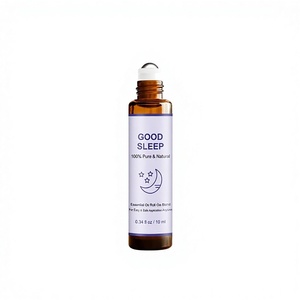 <span class=keywords><strong>Aceite</strong></span> Esencial para Masaje con Bola y Aromaterapia, con Rosa y Sándalo, 10 ml, Botella Roll-On para Cuidado Facial - Product Image 1