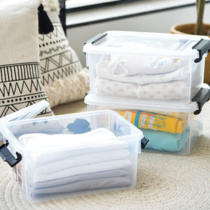 Citylife 90l 55L 100 kg Large Industry Pantry Organizer Multipurpose Stackable Clear Plastic Storage Bin Tote Box with Wheels