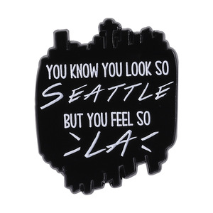 Venta al por mayor FALL OUT BOY Band Music Song Letter Lyrics Badge Metal Rock Band Pin <span class=keywords><strong>de</strong></span> solapa <span class=keywords><strong>de</strong></span> esmalte suave - Product Image 6