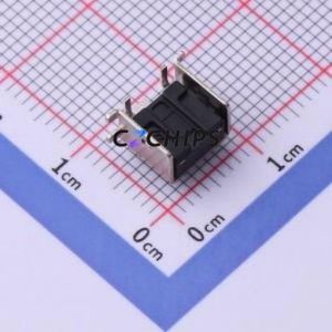 TS-1045AD-A3B2-D2 Tactile Switch SMD,6x6mm Switch Single Pole Single Throw Round Button 1.8N 7.5mm - Product Image 2